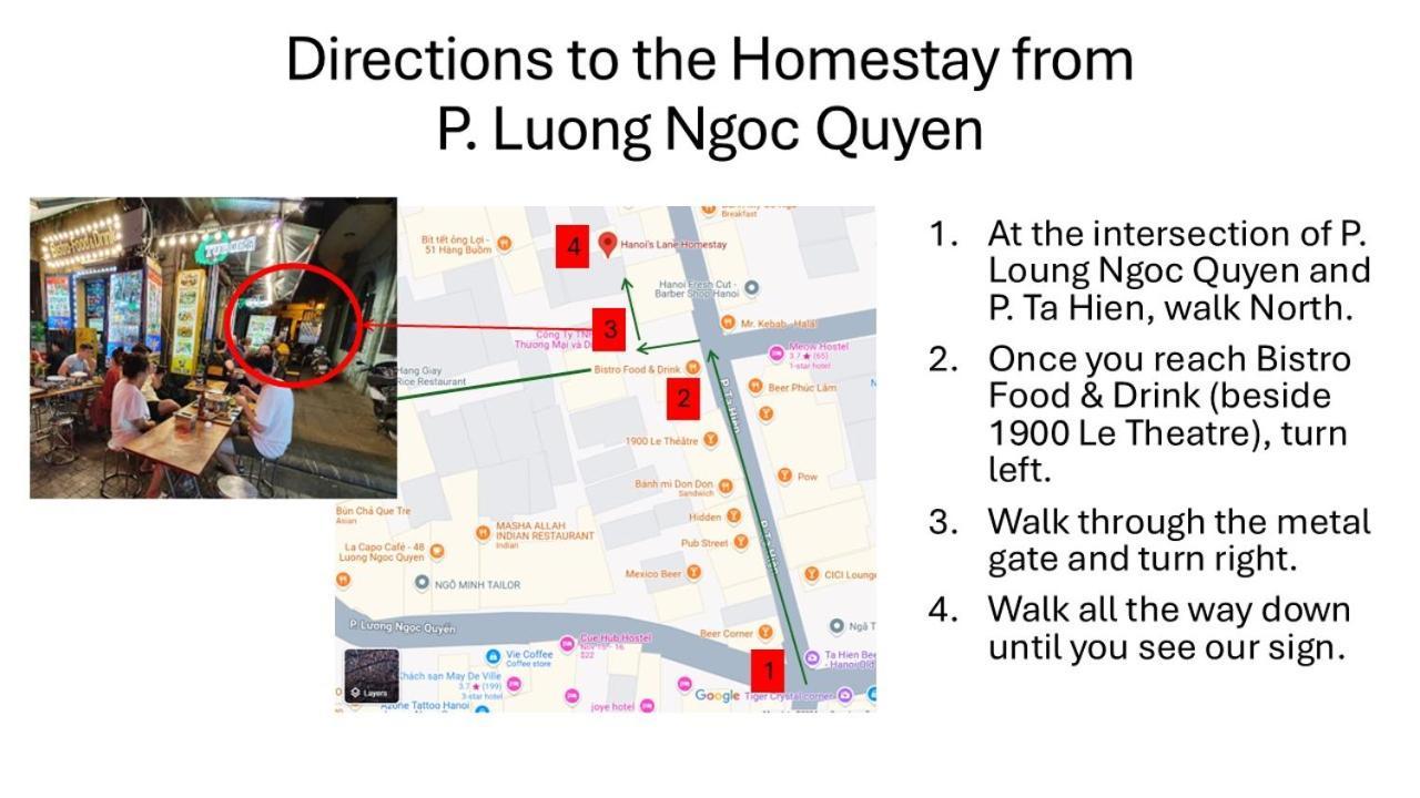 Hanoi'S Lane Homestay Bagian luar foto