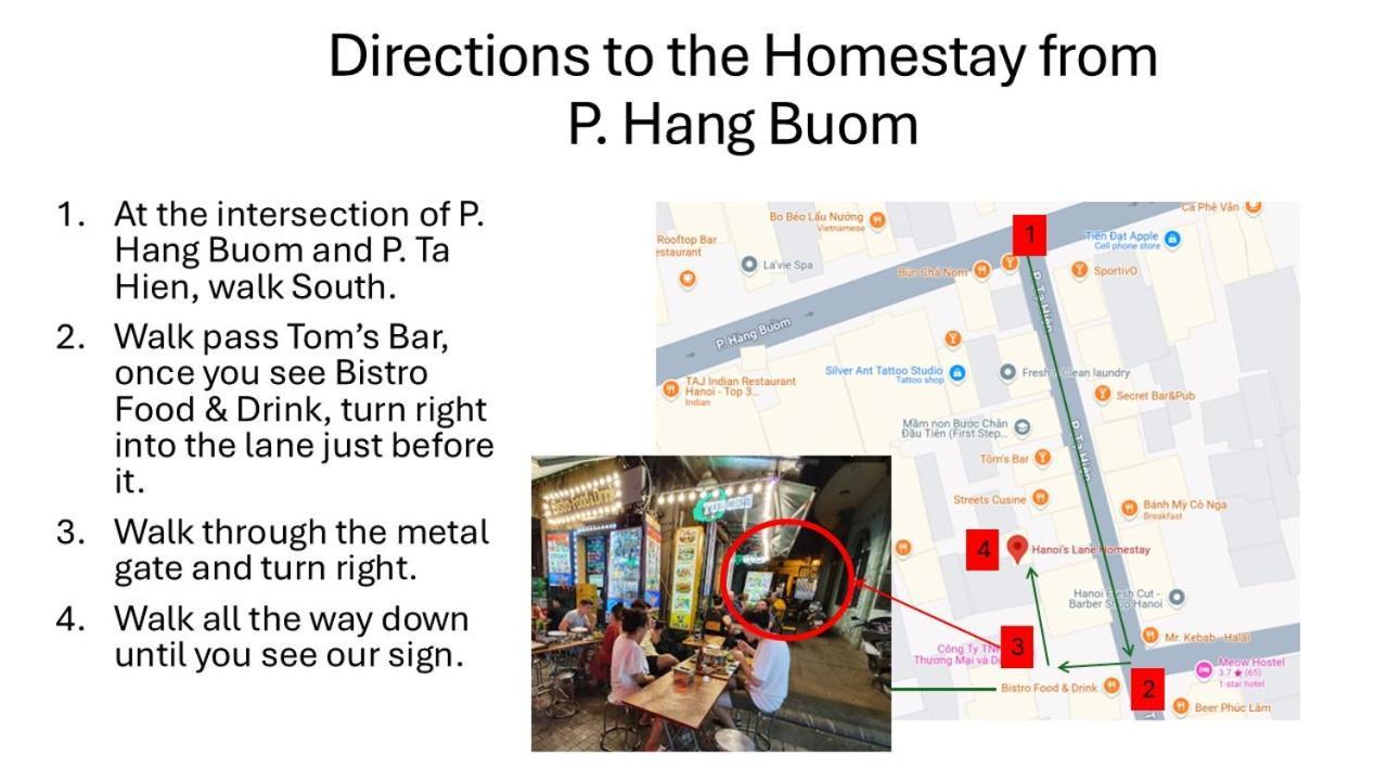 Hanoi'S Lane Homestay Bagian luar foto